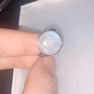 Sterling Silver Moonstone Ring